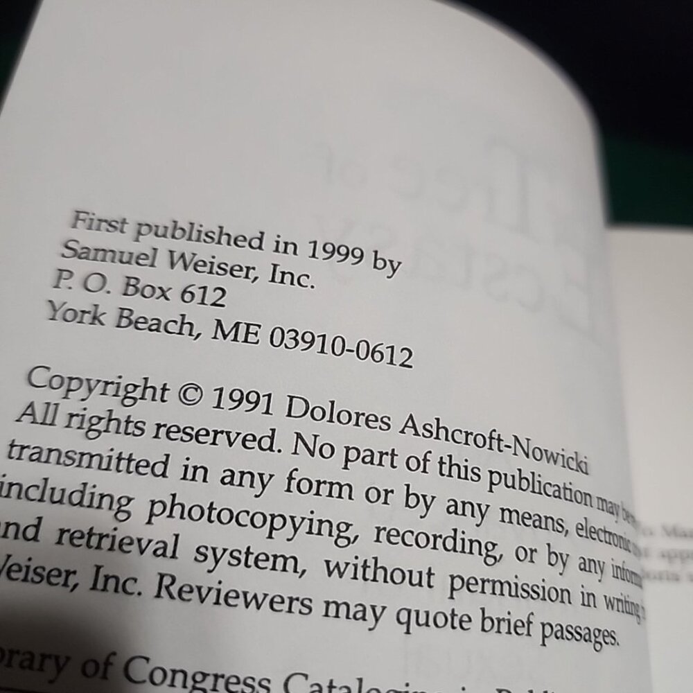 The Tree of Ecstasy: An Advanced Manual of s**ual Magic By Dolores Ashcroft - Picture 4 of 12